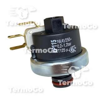  Pressostato mancanza acqua XP115 caldaia Fondital Antea, Antea Condensing, Delfis, Delfis Condensing, Panarea, Vela 6PRESSAC05