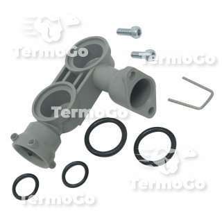 Raccordo blocco lamellare caldaia Junkers Euroline ZW23 AE, Euroline ZW23 KE 87003020040