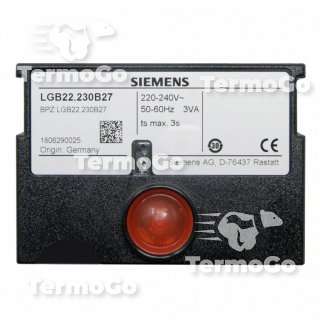 Quadro comandi scheda Siemens (LANDIS & GYR) LGB22.230B27