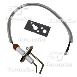 Candela Elettrodo accensione stufa Fondital Gazelle Techno, Windor Plus 6YCANDAC99, ex 6YCANDAC02, ex 6YCANDAC00