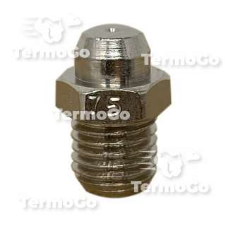 Ugello caldaia GPL con foro 0.75