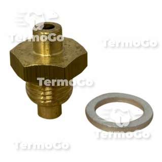 Assieme raccordo porta OR Premistoppa caldaia Riello 4364297