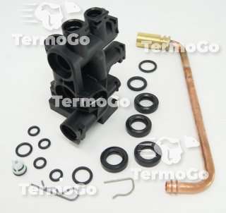 Blocco idraulico sinistro per Chaffoteaux Compy MX2, Mira 61312303