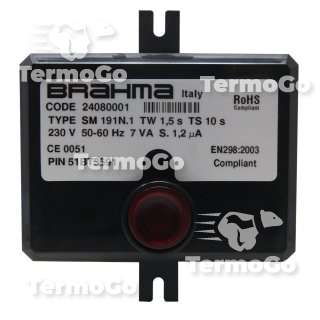 Scheda apparecchiatura Brahma SM191N.1 24080001 per Hermann Maxi HE H400000081