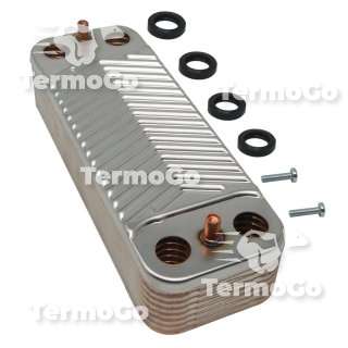 Scambiatore sanitario 16 piastre per Saunier Duval Isofast, Isomax, Isotwin 05733000