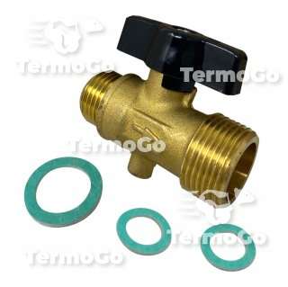 Rubinetto carico a sfera 1/2- 3/4 caldaia Ferroli Atlas D K, Atlas D K Unit, Pegasus D K 39817490