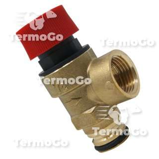 Valvola sicurezza per Immergas Eolo Maior, Eolo Mini, Eolo Superior, Extra Intra, Extra Mini, Nike Maior, Nike Superior
