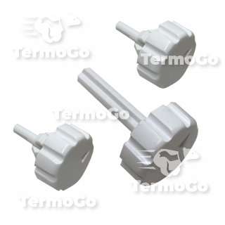 Kit manopole per Ferroli Domina, Domina Insert, Domina Oasi, Domina Igloo, Ferella, Ferella Extra, 39808790, ex 35007210