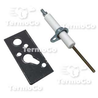 Candela Elettrodo rilevazione stufa Fondital Gazelle Techno, Windor Plus 6YCANDRI99, ex 6YCANDRI01, ex 6YCANDRI00