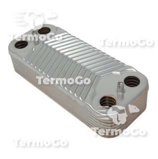 Scambiatore secondario sanitario 14 piastre per Arca Basel, Dea Clip, Pocket SCA0101P1