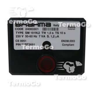  Scheda accensione apparecchiatura BRAHMA SM191N.2 24083301