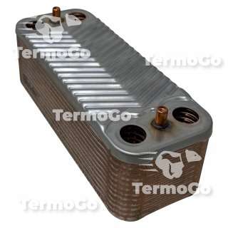 Scambiatore 24 piastre caldaia Radiant RHR 34, RKA 28, RKA 34, RKR 34, RSF 30 E, RSR 32 43180LP, ex 20046LA