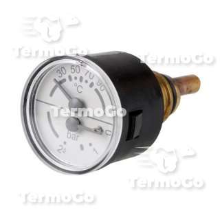 Termomanometro bianco per e.l.m. Leblanc	Acela, GLM, GVM 87167430560, ex 8716707004