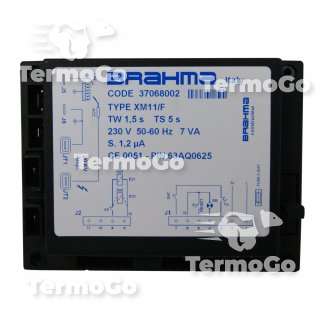Scheda apparecchiatura Brahma XM11/F 37068002