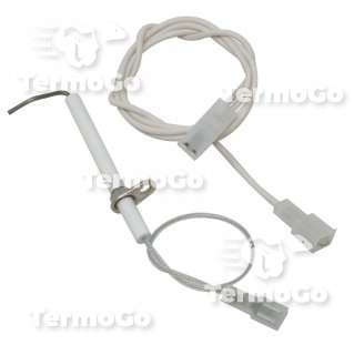 Elettrodo candela regolazione fiamma Sylber per Zenyt 20 IEFF, Zenyt 24 IEFF 20014458, ex R10021912