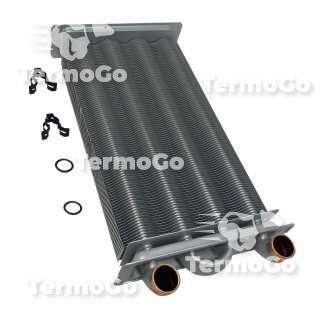 Scambiatore riscaldamento 28 KW caldaia Riello Family KI, Residence KI DGT N, Start KI LN 4R109424