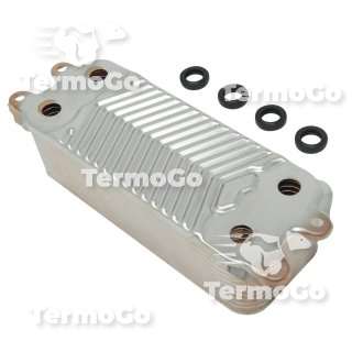 Scambiatore sanitario per Vaillant atmoBLOCK plus VMW, ecoBLOCK plus VMW, turboBLOCK plus VMW, ecoCOMPACT VSC, auroCOMPACT VSC
