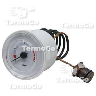 Idrometro Manometro caldaia Riello per Caldariello, Fastech, Start, Start Aqua Condens, Start Condens 4R000955
