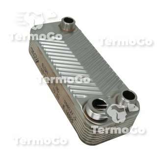 Scambiatore sanitario 16 Piastre caldaia Ferroli 39808360, ex 37403080