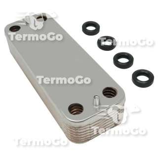 Scambiatore sanitario 14 piastre per Chaffoteaux Centora, Centora Green, Elexia, Nectra, Nectra Top 61011164