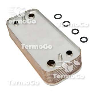 Scambiatore sanitario 16 piastre per Immergas Eolo Eco KW, Eolo Maior KW, Nike Maior KW, Eolo Superior KW 1019649, 1023087