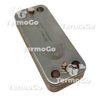 Scambiatore sanitario 12 piastre caldaia Italtherm City Class 25K 515001743