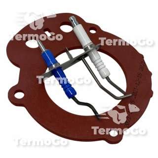 Set di elettrodi Junkers caldaia Condens 2200W, Condens 2300W, Condens 4300i W, Condens 5300i WM, Condens 5700i WT 87379035360