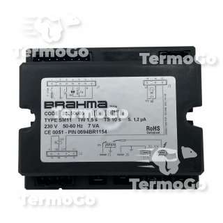 Scheda accensione Brahma SM11 24080005 caldaia Immergas 18088, ex 14195