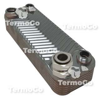 Scambiatore sanitario per caldaia Vaillant atmoBLOCK VMW, turboBLOCK VMW 0020073792, ex 064950