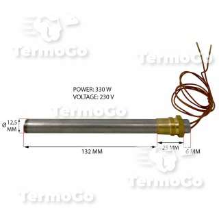 Candeletta Resistenza accensione stufa a pellet Pyros, Naturaline, Whitfield HT62659
