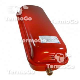 Vaso espansione rettangolare 12 litri attacco 3/4
