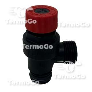 Valvola di sicurezza caldaia Viessmann Vitodens 222-F, Vitodens 222-W, Vitodens 333-F, Vitopend 100-W, Vitopend 222-W 7833037
