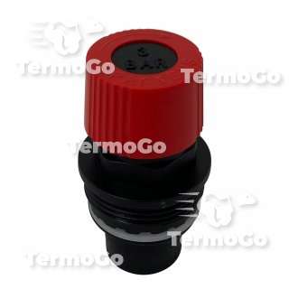 Testa rossa valvola sicurezza 3 bar caldaia Hermann Saunier Duval Themis Condens 0020259367