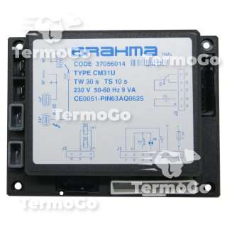 Scheda accensione BRAHMA CM31U 37056014 per Riello Nuovo TCV VIS, TCV UP, TCV VIS 4159135