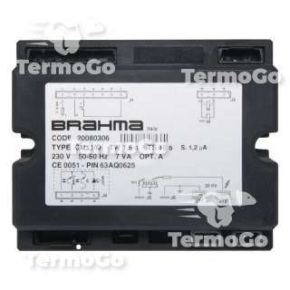 Scheda Brahma CM11/O 20080306 per Immergas Extra 22 CS INOX, Extra 22 TF INOX, Extra Alba 22 TF, Extra Alba 22 TF Boiler 16695
