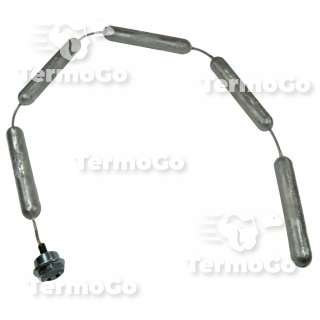 Anodo di magnesio 3/4 pollice a catena per caldaia con bollitore