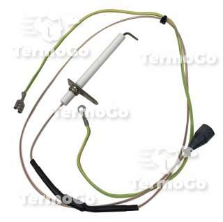 Elettrodo accensione e rilevazione caldaia Sylber Style, Style Uno R2255, ex R2587