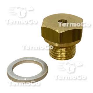 Assieme raccordo guida astina premistoppa per valvola tre vie 5653590 e gruppo sensore 5629950 caldaia Baxi